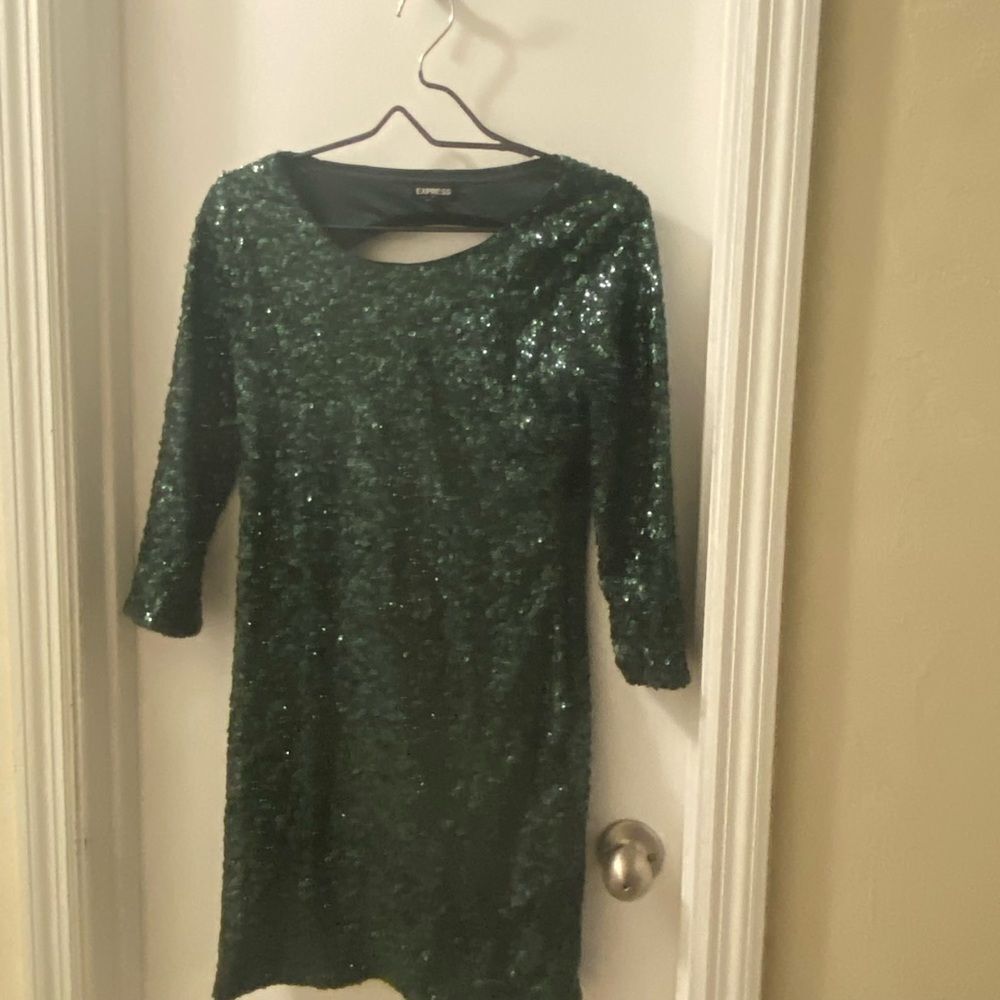 Express sequin dress size 6